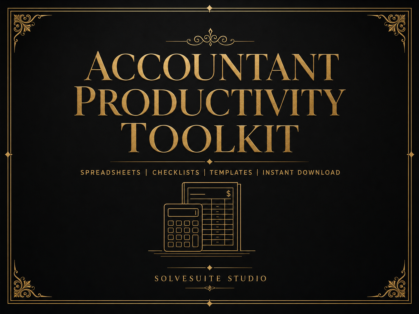Accountant & Bookkeeper Business Toolkit — Client Management & Workflow System