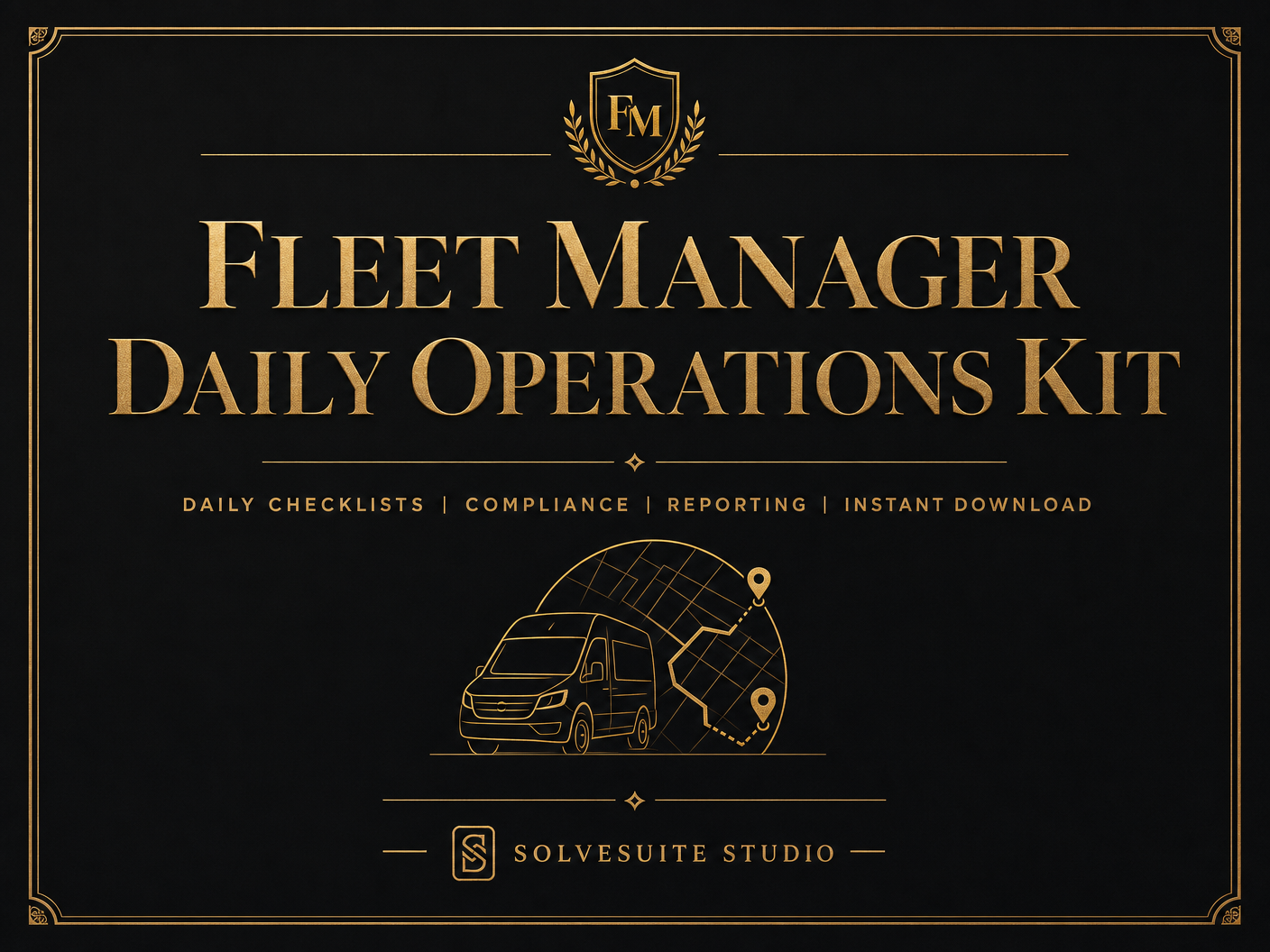 Fleet Manager Operations Kit — Vehicle & Driver Management System